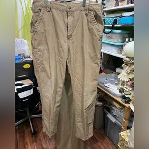 Men’s Carhart pants in good shape. Color is faded.